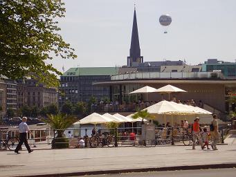 Alsterpaviljongen Alex, ett vattenhål!